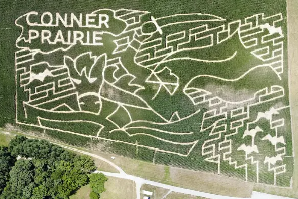Conner Prairie Corn Maze