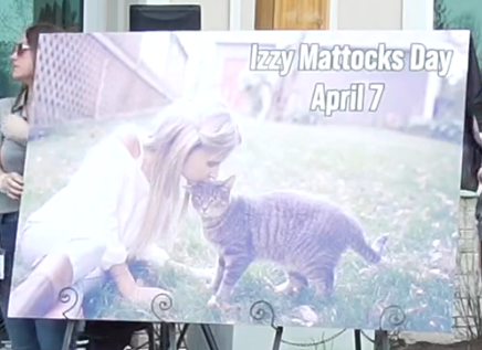 Izzy Mattocks Day, April 7th