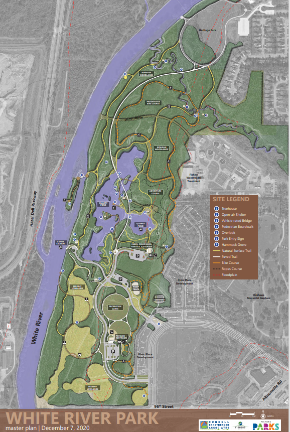 White River Park master plan